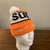 Supreme FW20 Garage Beanie - Orange Knit with Pom-Pom Detail
