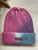 Supreme Overdyed Beanie SS19 - Pink to Blue Ombre Tie-Dye with Red Box Logo
