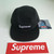 Supreme SS19 Black Camp Cap - Washed Chino Twill Box Logo Hat