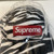 Supreme Washed Chino Twill Camp Cap Zebra Print FW22 Week 1