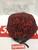 Supreme Leopard Camo Camp Cap with Box Logo - Red