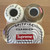 Supreme x Spitfire Classics Gold 58mm Skateboard Wheels - 80D Hardness