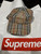 Supreme x Burberry Denim 6-Panel Cap: Tan Plaid