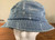 Supreme Logo Stripe Jacquard Denim Crusher Hat – Blue FW20 Week 6