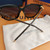 Louis Vuitton First Round Cat Eye Sunglasses with Monogram Arms