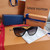 Louis Vuitton First Round Cat Eye Sunglasses with Monogram Arms