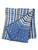 Louis Vuitton Wool x Cotton Blanket 175cm × 43.5cm - Blue x Brown Authentic