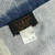 Louis Vuitton Monogram Trunk Denim Blue Silk Cashmere Shawl Scarf Stole - New with Box