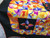 Louis Vuitton Monogram Floral Silk Scarf - Black Multi-Color - 90 cm - 100% Authentic