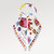 Louis Vuitton x Yayoi Kusama FACES SQUARE 90 Silk Scarf - BRAND NEW, M78310