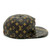 The image shows a stylish strapback cap featuring a collaboration between Louis Vuitton and Supreme. The cap is adorned with the classic Louis Vuitton monogram pattern in light brown and prominently displays the Supreme logo on the brim. This luxurious and fashionable cap is a must-have for streetwear enthusiasts and collectors.

This listing should help attract attention and provide all the key details potential buyers are looking for. Let me know if there's anything else you need!