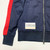 100% Authentic Moncler Men's Maglia Cardigan Sweatshirt – Navy Blue Luxury Casual Wear