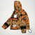 100% Authentic Moncler Adour Orange Camo Rain Anorak Jacket – Mens Hooded Windbreaker