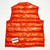 Moncler Gui Mens Jacket Down Gilet 4 Orange Vest Down Authentic ?