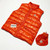 Moncler Gui Mens Jacket Down Gilet 4 Orange Vest Down Authentic ?