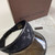 Authentic Louis Vuitton Vintage Monogram Visor Hat Black with Box
