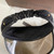 Authentic Louis Vuitton Vintage Monogram Visor Hat Black with Box
