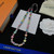 Louis Vuitton Flower Patterns Monogram Logo Neon Color Necklace & Choker
