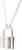 Louis Vuitton Lock It Pendant Necklace – 925 Silver Padlock Chain, Iconic Design