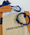 Louis Vuitton LV x NBA Loop It Monogram Canvas Bracelet MP276E - Authentic with Receipt