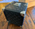 Louis Vuitton Trunk Table Clock Q1Q030 Monogram Eclipse Canvas – Rare Collectible, New, Retail $6195, Swiss Made, Authentic