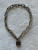 Louis Vuitton Monogram Lock Necklace – Rare 2017 Kim Jones Design, Authentic, Brand New