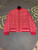 Supreme x Louis Vuitton Leather Baseball Jacket Red – 100% Authentic, Brand New
