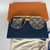 Louis Vuitton Sunglasses Z1493U – Flash Aviator Style with Bold Monogram Motif, Designed by Virgil Abloh