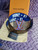 Louis Vuitton LVxNBA Men’s 40MM Reversible Belt – Monogram Canvas & Blue Calf Leather – 3D LV Buckle – Size 100 – Rare Collector's Item