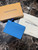 Louis Vuitton Taurillon Pocket Organizer – Baby Blue Leather, Rare & Sold Out, 100% Authentic