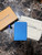 Louis Vuitton Taurillon Pocket Organizer – Baby Blue Leather, Rare & Sold Out, 100% Authentic