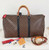 Authentic Louis Vuitton "Patchwork" Keepall Bandoulière 50 - Monogram Coated Canvas, Brand New, M44936

Product Description:
The Authentic Louis Vuitton "Patchwork" Keepall Bandoulière 50 is a luxury travel essential that blends Virgil Abloh's contemporary design with the timeless elegance of Louis Vuitton’s Monogram canvas. Released for the Fall-Winter 2020-21 collection, this brand-new bag offers a modern take on the iconic Keepall style, making it the ultimate statement piece for any traveler or fashion enthusiast.

This large-capacity cabin-size bag is designed to accommodate all your essentials with ease while offering the sleek sophistication that Louis Vuitton is known for. With cowhide leather accents, a removable leather zipped pocket, and a signature LV tag, the Keepall "Patchwork" is as functional as it is stylish.

Key Features:

Material: Monogram coated canvas with cowhide leather trim
Size: 19.7" (L) x 11.4" (H) x 9.1" (W) – ideal cabin-size for travel
Strap: Adjustable, removable leather shoulder strap with a drop of 14.2” - 19.7”
Interior: Textile lining, inside zipped pocket, and removable leather zipped pocket
Hardware: Silver-color hardware for a chic finish
Made in France – Authentic craftsmanship
Included: QR code seal, cloth bag, materials card, LV box
Authentic Louis Vuitton "Patchwork" Keepall Bandoulière 50 - Monogram Coated Canvas, Brand New, M44936