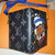 Authentic Louis Vuitton Pocket Organizer / Wallet – Monogram Eclipse Coated Canvas, Black/Blue, Brand New with Tags