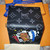 Authentic Louis Vuitton Pocket Organizer / Wallet – Monogram Eclipse Coated Canvas, Black/Blue, Brand New with Tags