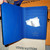 Authentic Louis Vuitton Pocket Organizer / Wallet – Monogram Eclipse Coated Canvas, Black/Blue, Brand New with Tags