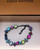 Louis Vuitton Monogram Flower Bead Bracelet w/ LV Initials Charm – Silver & Ruthenium 2024