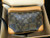 Close up LV Nigo drip pattern Monogram Damier Ebene bag