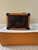 Louis Vuitton × Nigo Trunk in Giant Damier Wave canvas with floral acrylic art by Azuma Makoto