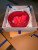 Authentic Louis Vuitton Virgil Abloh SS19 Red LV Shape Belt 100cm new in box