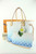 Limited Edition Louis Vuitton Neverfull MM Tote Bag with Blue Gradient Monogram Canvas and Matching Pouch — Summer 2023 Collection