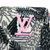 Brand new Louis Vuitton ArtyCapucines PM featuring Jonas Wood's abstract geometric motifs and playful pink giraffe charm