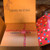Close‑up of Yayoi Kusama painted dot motif on Monogram Eclipse canvas