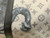 Rear view of Louis Vuitton Keepall Bandoulière 45 M54130 highlighting smooth Monogram canvas back panel