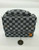 Louis Vuitton Damier Distorted Soft Trunk Messenger Bag in black-and-white canvas with leather strap, box and receipt