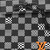 Louis Vuitton Damier Distorted Steamer XS in black-and-white coated canvas with matte black hardware