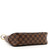 Louis Vuitton Damier Ebene Odeon PM messenger bag in coated canvas with black leather trim and adjustable strap