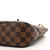 Louis Vuitton Damier Ebene Odeon PM messenger bag in coated canvas with black leather trim and adjustable strap