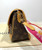 Louis Vuitton Diane NM PM monogram coated canvas shoulder bag M46049 with reversible jacquard strap