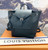 Louis Vuitton Montsouris NM backpack in black Monogram Empreinte calfskin with brass buckle closure and adjustable leather straps