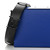Louis Vuitton Épi Box Messenger bag in marine blue calfskin with matte-black LV logo strap and flap closure